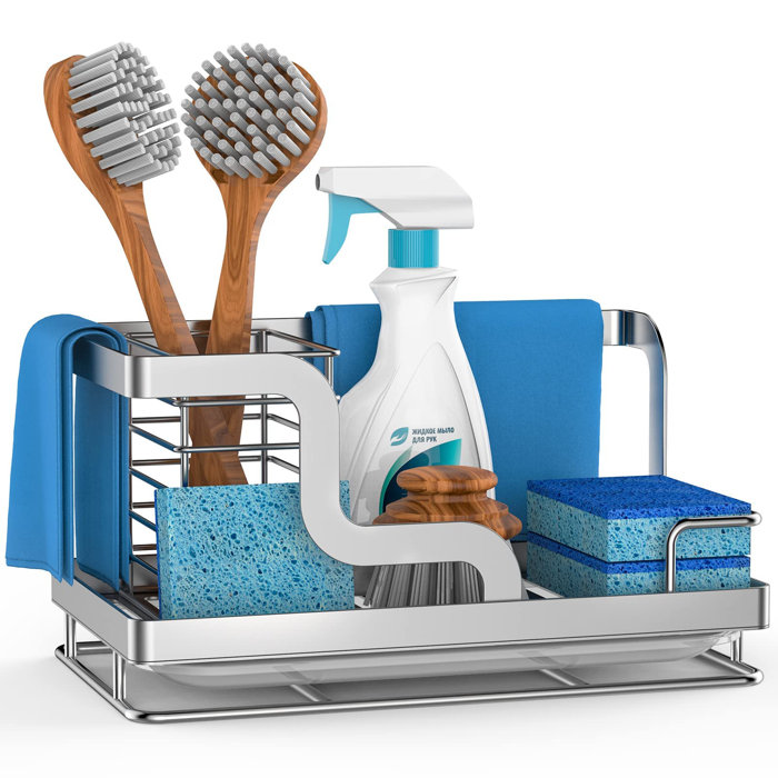 Crestone Stainless Steel Sink Caddy Wayfair